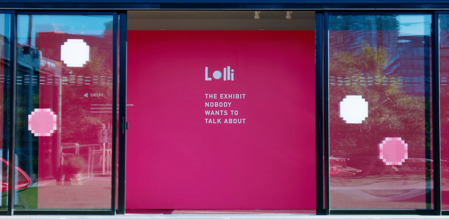 splash image for Lolli video.